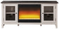 Ashley Express - Dorrinson 60" TV Stand with Electric Fireplace