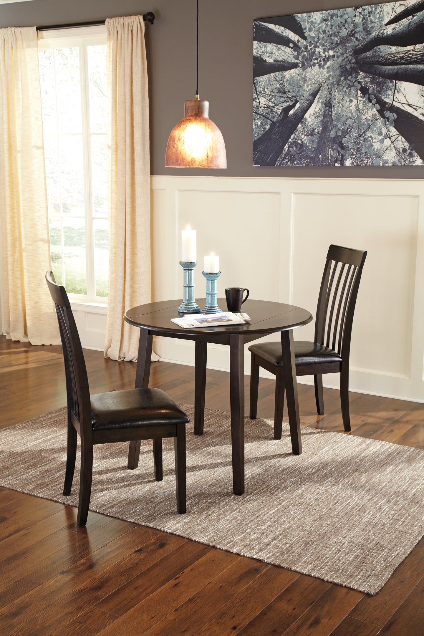Ashley Express - Hammis Dining Table and 2 Chairs