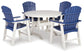 Ashley Express - Toretto Outdoor Dining Table and 4 Chairs